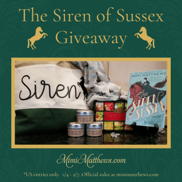 The Siren of Sussex Giveaway Image.